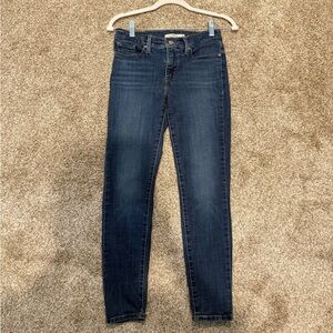 Levi's Dark Blue Women's Skinny Jeans